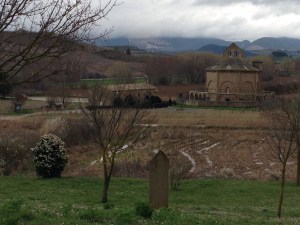 eunate church from the twelfth century 