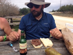 lunch on the camino de santiago 