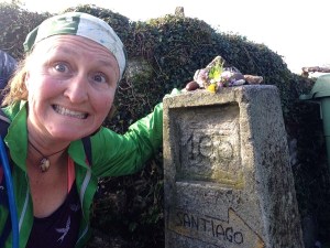 100km to go on the camino de santiago 